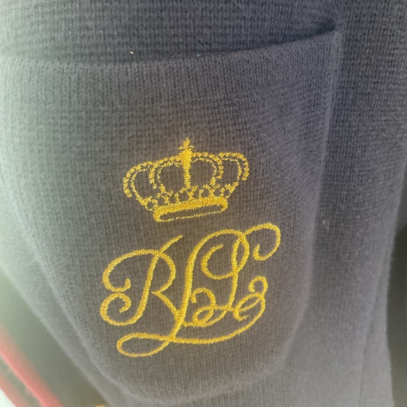 Lauren Ralph Lauren Navy Cardigan - Picture 2 of 16